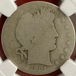 NGC FAIR-2 LOWBALL! 1904-S BARBER HALF - Picture 1 of 3