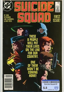 Escuadrón Suicida Cómic #1 Primera Edición (DC 1987) Prueba por Blood LLAVE ENVÍO GRATUITO - Imagen 1 de 8