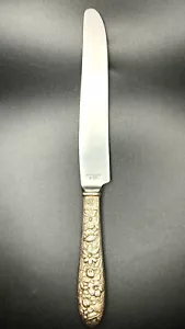 Cuchillo cubiertos vintage de plata esterlina Southern Rose 1933 pátina - Imagen 1 de 2