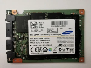 Samsung 128GB SSD USATA 1.8" Thin 3.0 Gbps - Picture 1 of 2