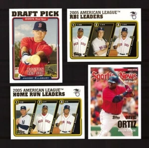 2005 Topps Update Series BOSTON RED SOX ~ 18 Card Team Set Mint - Picture 1 of 3