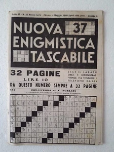 Nuova Enigmistica Tascabile n.37 Maggio 1946 - Picture 1 of 1