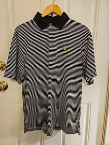 Jack Nicklaus Polo Shirt Mens Large Golden Bear StayDri Golf Performance Striped - Picture 1 of 8