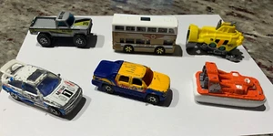 Matchbox Cars Lot Of 6 Vintage Cars MRX bus Big Foot Escort DSRV, etc - Picture 1 of 4