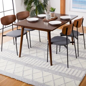 SAFAVIEH Vermont VRM551A Handmade Ivory / Grey Rug - Picture 1 of 16