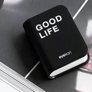1 Cute Book Style Contact Lens Travel Box Case Bottle Mirror Tweezer Remover - Picture 1 of 14