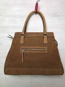 Bogner Nubuck Leather Handbag - Picture 1 of 10
