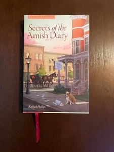* Secrets of the Amish Diary By Rachael Phillips Hardback Amish Inn Mysteries - Picture 1 of 8
