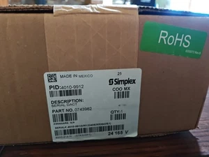 4010-9912 SIMPLEX - Picture 1 of 1