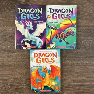 Lot 3 Dragon Girls Books by Maddy Mara Willa Naomi Azmina Chapter Books - Picture 1 of 9