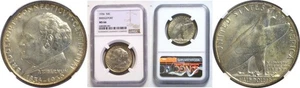 1936 50C Bridgeport Commemorative Half Dollar NGC MS-66 - Picture 1 of 3