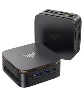 NiPoGi E1 Mini PC Pro Intel N-97 (Up To 3.6GHz) 16GB RAM FASTER MODEL 512GB SSD - Picture 1 of 10