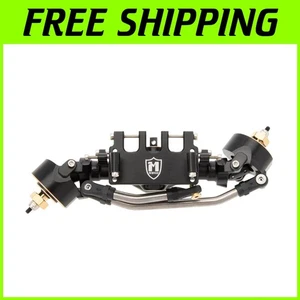 Black Front Axle Upgrades for RC Crawler - Deadbolt C10 JLU - Picture 1 of 7