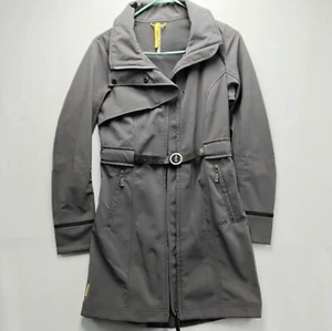LOLE Ladies Trench Coat XS Gray LUW0060 Breathable Classic Design - Picture 1 of 18