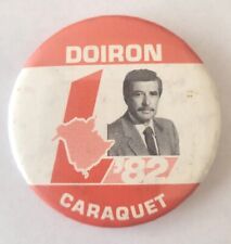 Onil Doiron NEW BRUNSWICK LIBERAL PARTY pinback Canada political election button