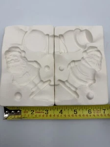 VTG 1976 Duncan HM107 Ceramic Casting Slip Mold Christmas Ornament #3 3.5”x5.5” - Picture 1 of 5