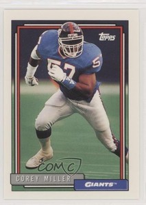 1992 Topps Corey Miller #663 Rookie RC