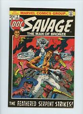 DOC SAVAGE #2 - CLASSIC STERANKO, #8 VS WEREWOLF BY NIGHT - VF 8.0 - 1972