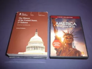 Teaching Co Great Courses DVDs HISTORY OF THE UNITED STATES new + BONUS - Foto 1 di 4