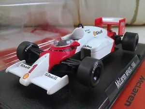 #1 1986 McLaren MP4/2C Alain Prost 1/43 Diecast Model F1 Car Atlas - Picture 1 of 6