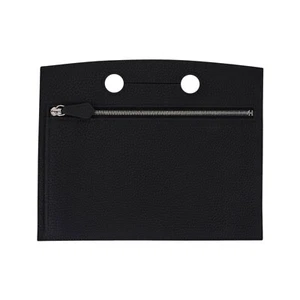 Hermes Backpocket Pouch 25 Staccabile Nero Togo Palladium Hardware Nuovo - Foto 1 di 6
