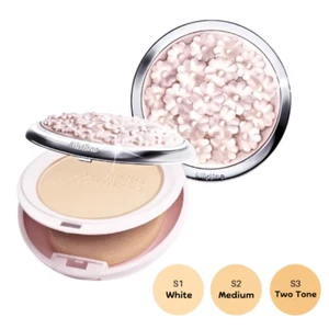 Mistine Powder Foundation Flowers BB SPF25 PA++ Coverage Makeup Face Skin 10g - Picture 1 of 10