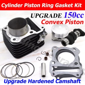 UPGRADE Camshaft Cylinder Piston 62mm 150cc For KAWASAKI KLX125 KLX 125 BIG BORE - Picture 1 of 11
