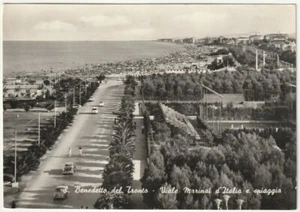 S. BENEDETTO DEL TRONTO - ASCOLI PICENO -VIALE MARINAI D'ITALIA E SPIAGGIA-58948 - Bild 1 von 1