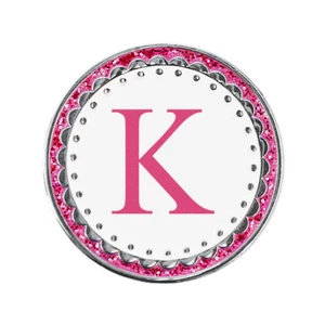 New 2025 Surprizeshop Ladies Golf Ball Marker. Pink Letter. A - Z - Picture 1 of 19