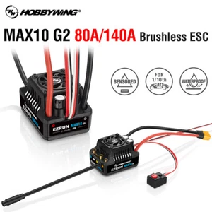 Hobbywing MAX10 RC ESC 80A 140A Sensored Brushless für 1/10 RC Car Monster Truck - Bild 1 von 8