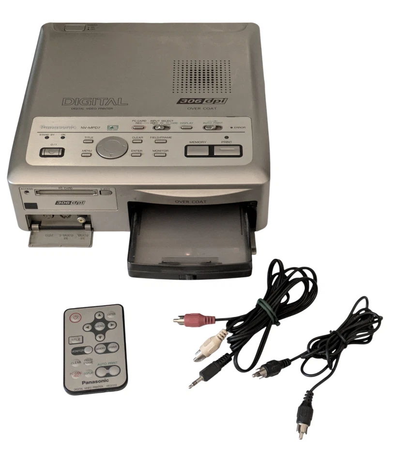 Panasonic NV-MPD7 Video Digital Printer Stampante Termica Fotografica A6 - Immagine 1 di 4