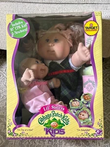 Neu im Karton 2006 Cabbage Patch Kinder Lil Schwestern Kind und Neugeborene - Bild 1 von 6