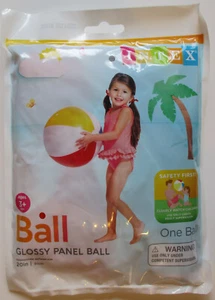 Beach Balls 20" Glossy Panel Beach Balls by Intex - New - Picture 1 of 2