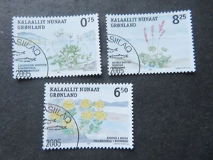 2005 Greenland Edible Plants Set SG484-6 Fine Used - Picture 1 of 1