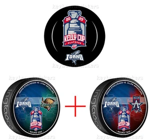 Paquete de 3 discos de hockey ECHL Kelly Cup Idaho Steelheads Dueling 2023 - ronda 2... - Imagen 1 de 5
