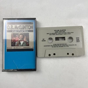 O.B. McClinton* – Just For You Cassette Tape 1988 Funk Soul RARE - Picture 1 of 3