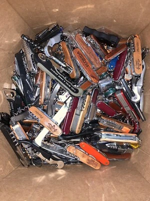 TSA Confiscated Pocket Knives/Multitools Lot! - Image 1 of 3