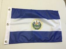 12" x 18" Salvadoran Flag El Salvador Banner Polyester 12x18 Country Flags 1