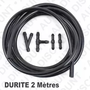 Durite Lave Glace Kit Tuyau Buse Gicleur Peugeot Citroën Renault 2 Mètres - Picture 1 of 5