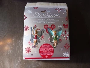 Disney Skizzenbuch Ornament 2 Tinkerbell Clip On Neu im Karton - Bild 1 von 6