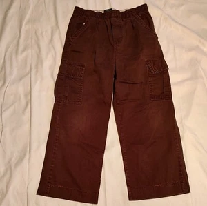 boys (10-12) Faded Glory Cargo Pants Brown - Picture 1 of 3