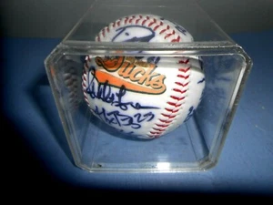 LONG ISLAND DUCKS Signed BALL Baseball MASCOT DUCK Minor League AUTOGRAPHED - Picture 1 of 5