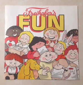 Vintage Freddy Freihofer's Fun Activity Paper Dolls Book UNBENUTZT 1984 - Bild 1 von 7