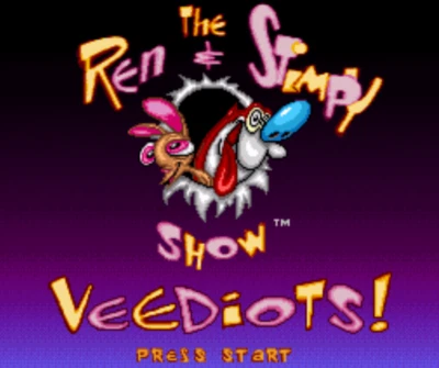 The Ren and Stimpy Show - Veediots PAL SNES - Image 1 of 4