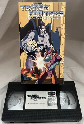 Transformers The Decepticon Possession [VHS] 2-Episodes - 0603497273430 - Image 1 of 2