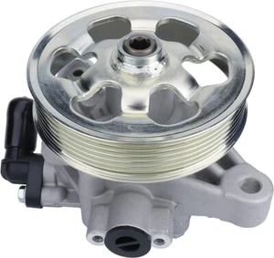 Power Steering Pump with Pulley For 08-12 Honda Accord EX LX 2.4L DOHC 21-5495 - Picture 1 of 7