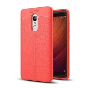 Xiaomi Redmi Note 4X Etui na telefon komórkowy Ochrona Case Back Cover Silikon Bumper Etui Czerwone - Zdjęcie 1 z 4