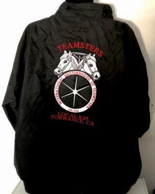 Chaqueta Randy 4X De Colección Hermandad Internacional de Camioneros Local 630 Torrance CA Foto 1 de 4