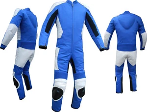Baby Biker Kids Motorcycle MiniMoto Half Leather Race Suit - Picture 1 of 9