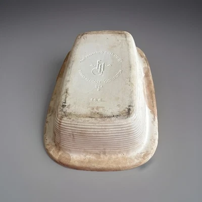 Pampered Chef Family Heritage Stoneware  Large Roasting Pan 17 x 11 x 4 USA - Image 1 of 4